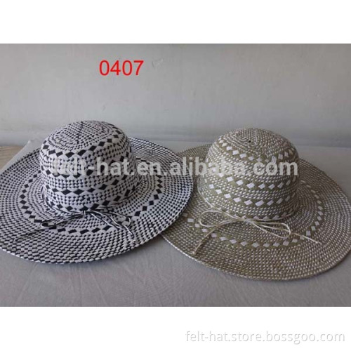 2016 collection 100% paper straw weaving hat
